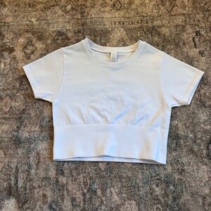 OFFLINE by Aerie White Crop Top